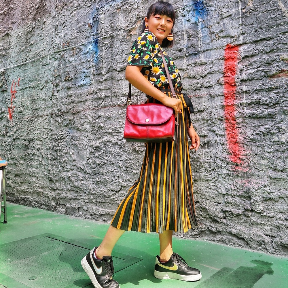 Pleated wide leg pants - Picture 6 of 7